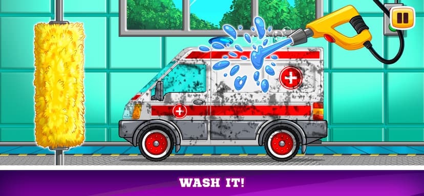 Car games repair truck tractor screenshot 3 - screenshot