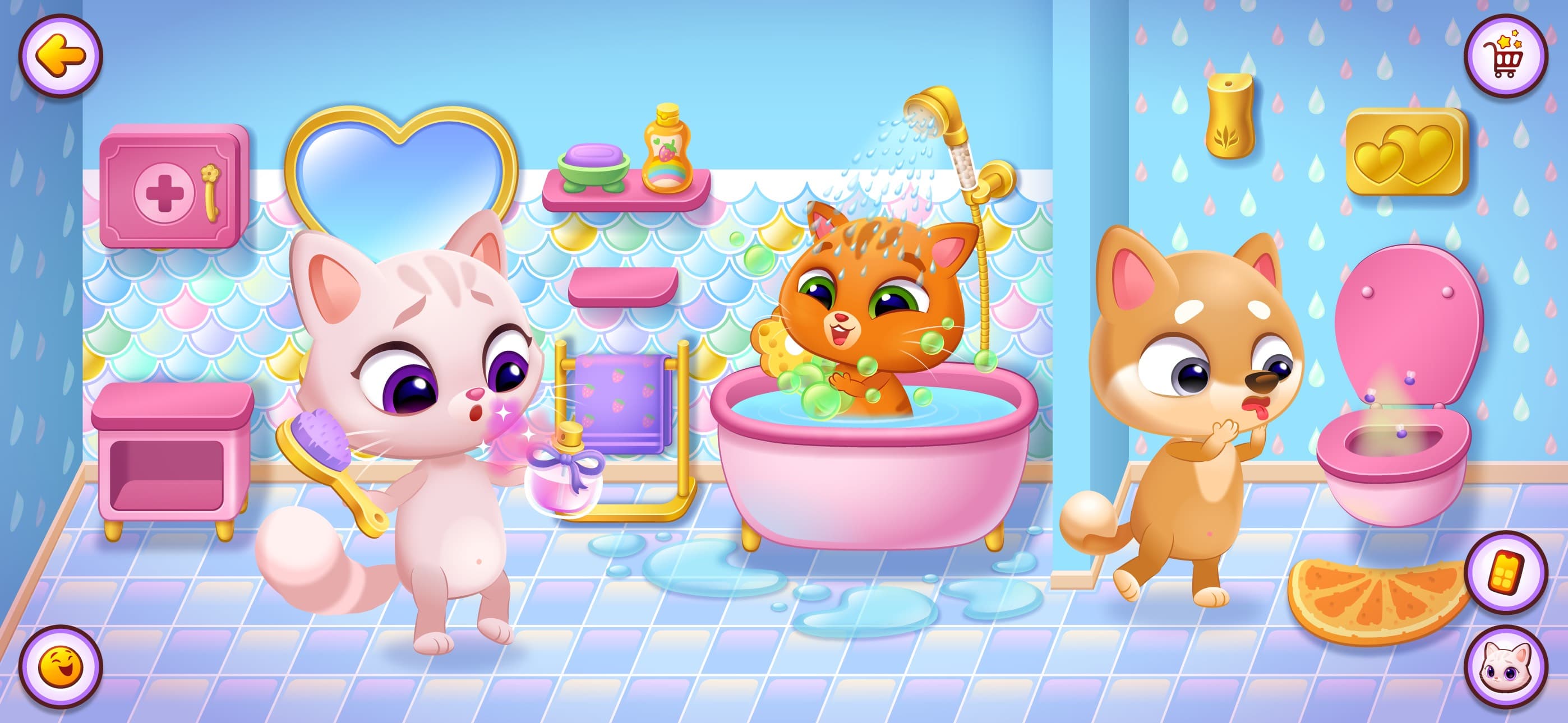 Bubbu & Mimmi World screenshot 1 - screenshot