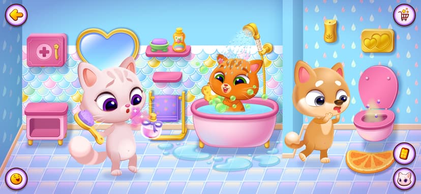 Bubbu & Mimmi World screenshot 1 - screenshot