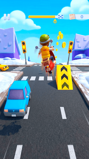 Paper Boy Race: Running game screenshot 4 - screenshot