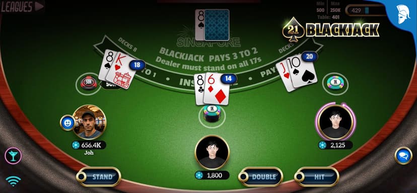 Blackjack 21: Live Casino game screenshot 5 - screenshot