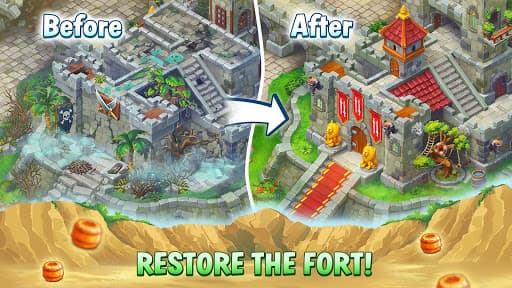 Pirates & Pearls: Match, build screenshot 9 - screenshot