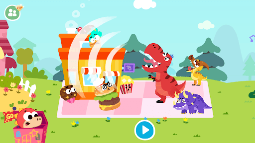 Gogo Food vs Dinos - Kids Game screenshot 10 - screenshot