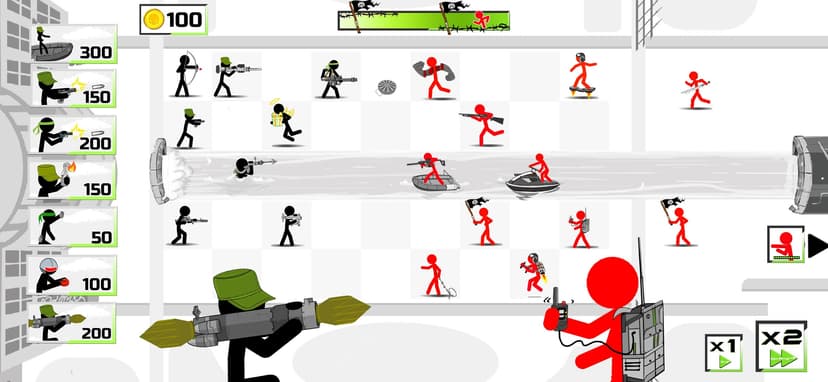 Stickman Army : The Defenders screenshot 4 - screenshot
