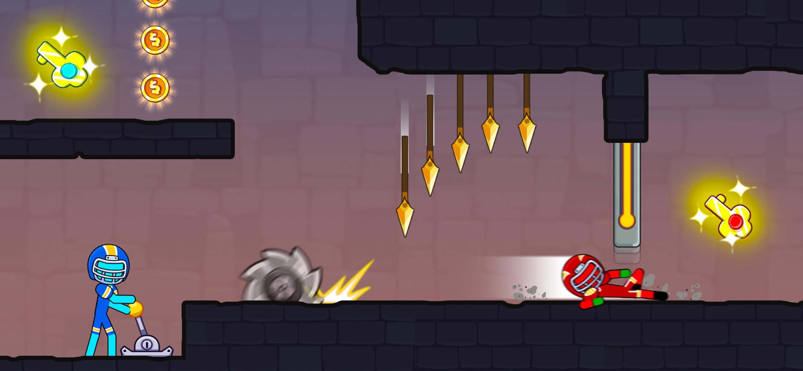 Stick Red boy and Blue girl screenshot 1 - screenshot