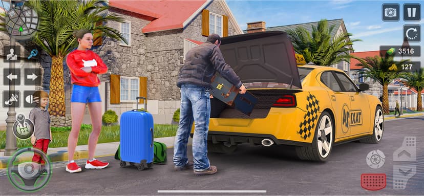 Radio Taxi Driving Game 2021 screenshot 6 - screenshot