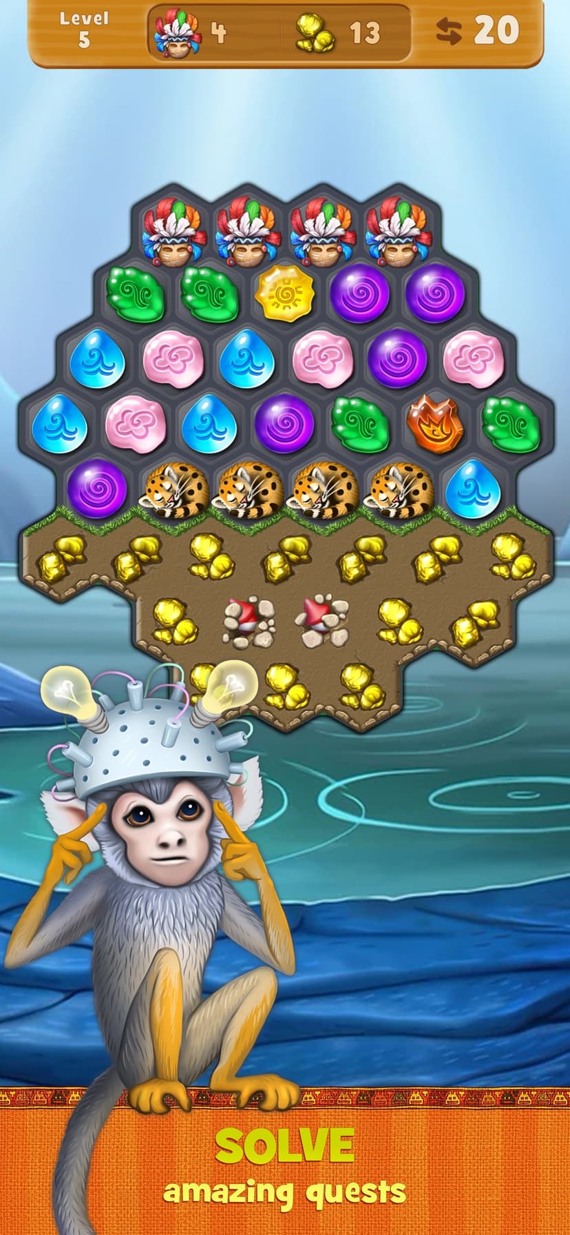 Mundus – match 3 puzzle games screenshot 4 - screenshot
