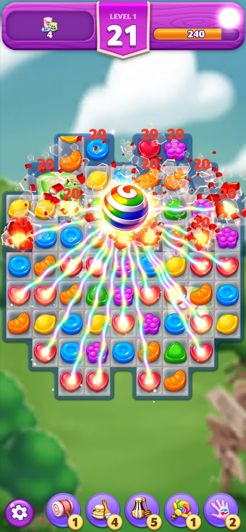 Lollipop2 & Marshmallow Match3 screenshot 4 - screenshot