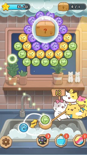 MitchiriNeko Bubble: Shooter screenshot 8 - screenshot