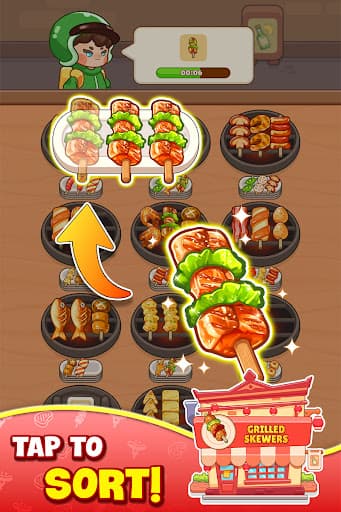 BBQ Skewer Sort: Food Lover screenshot 8 - screenshot