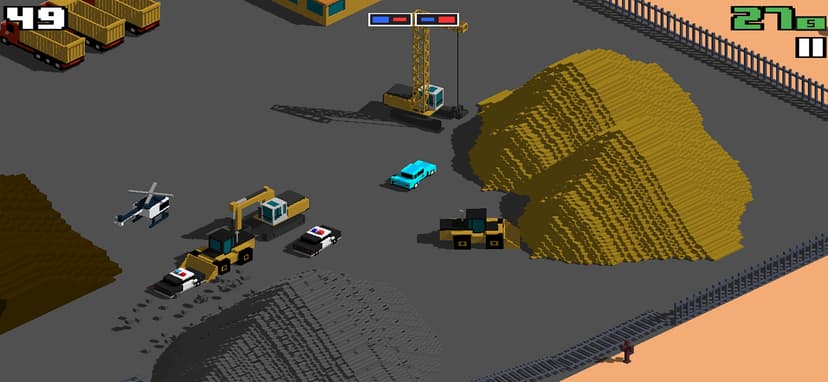 Smashy Road: Wanted screenshot 2 - screenshot