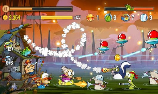 Swamp Attack screenshot 3 - screenshot
