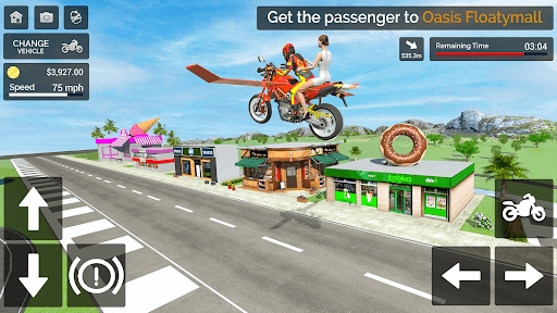 Flying Motorbike Simulator screenshot 5 - screenshot