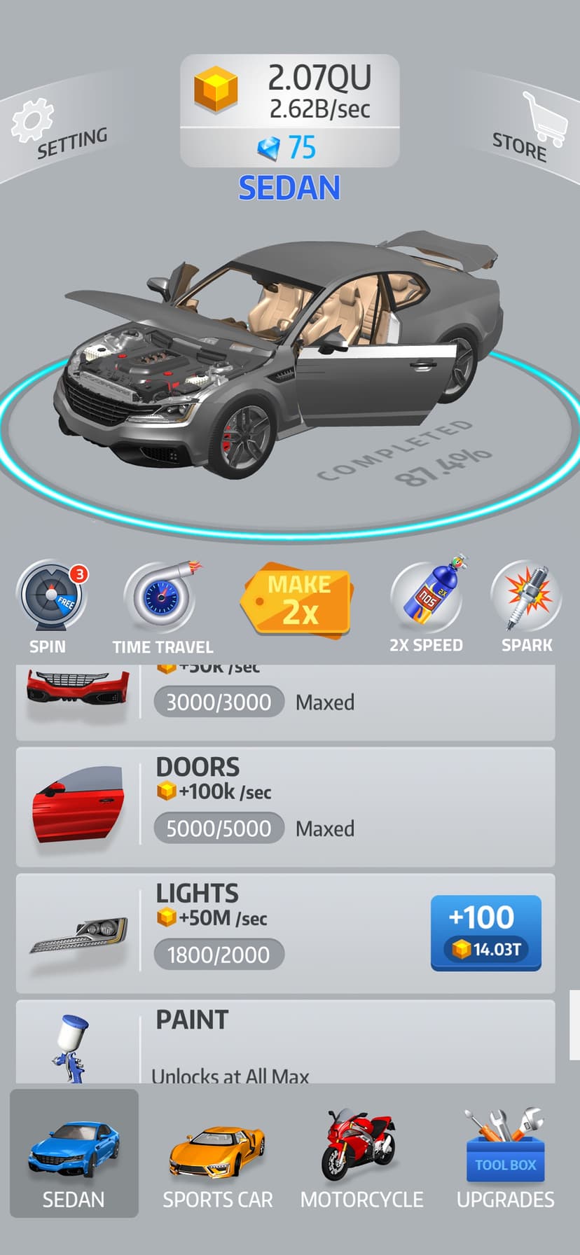 Idle Car ! screenshot 2 - screenshot