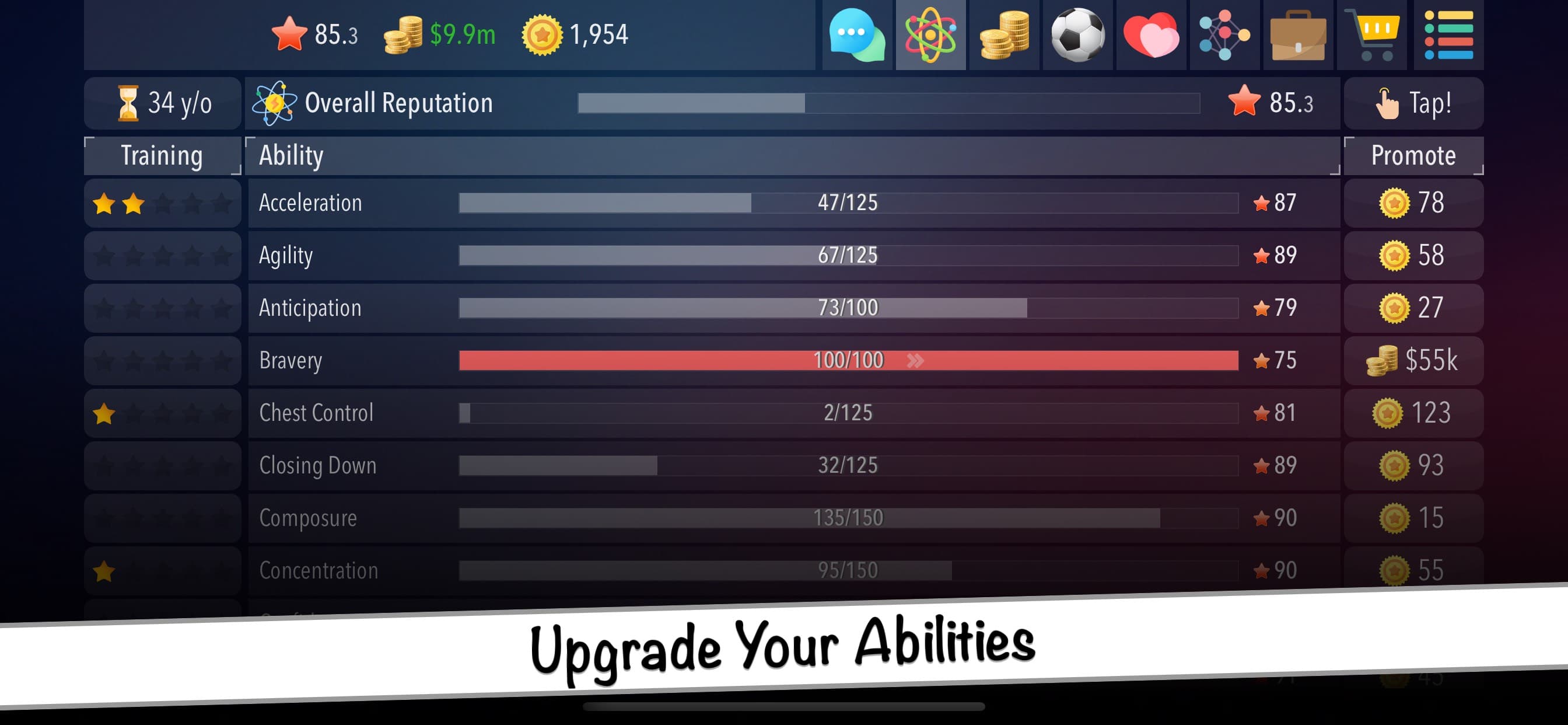 Football Superstar 2 screenshot 3 - screenshot