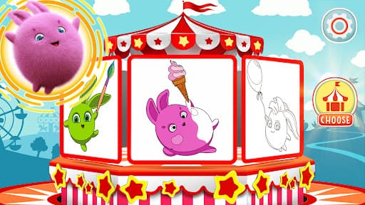 Sunny Bunnies: Coloring Book screenshot 1 - screenshot