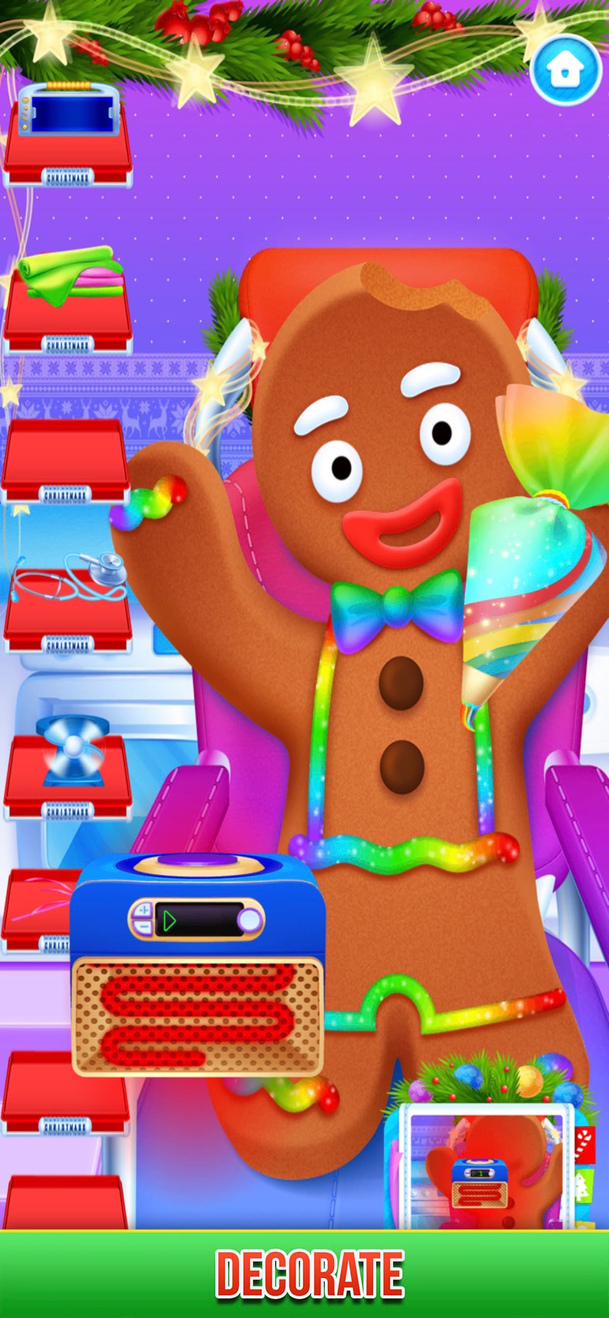 Santa Claus Hair Play Doctor screenshot 2 - screenshot