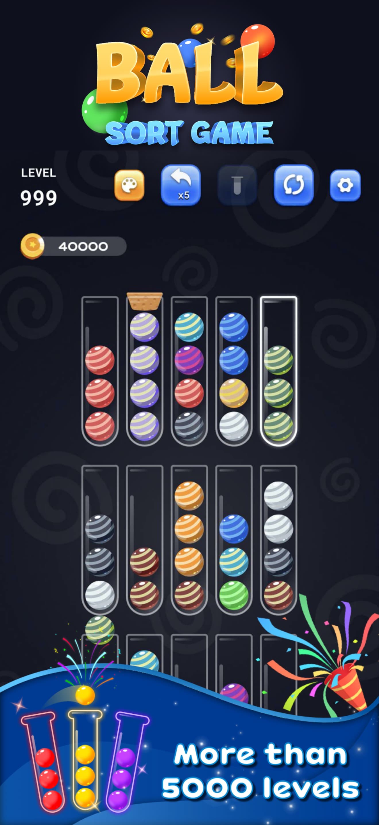 Ball Sort Puzzle Challenger screenshot 4 - screenshot