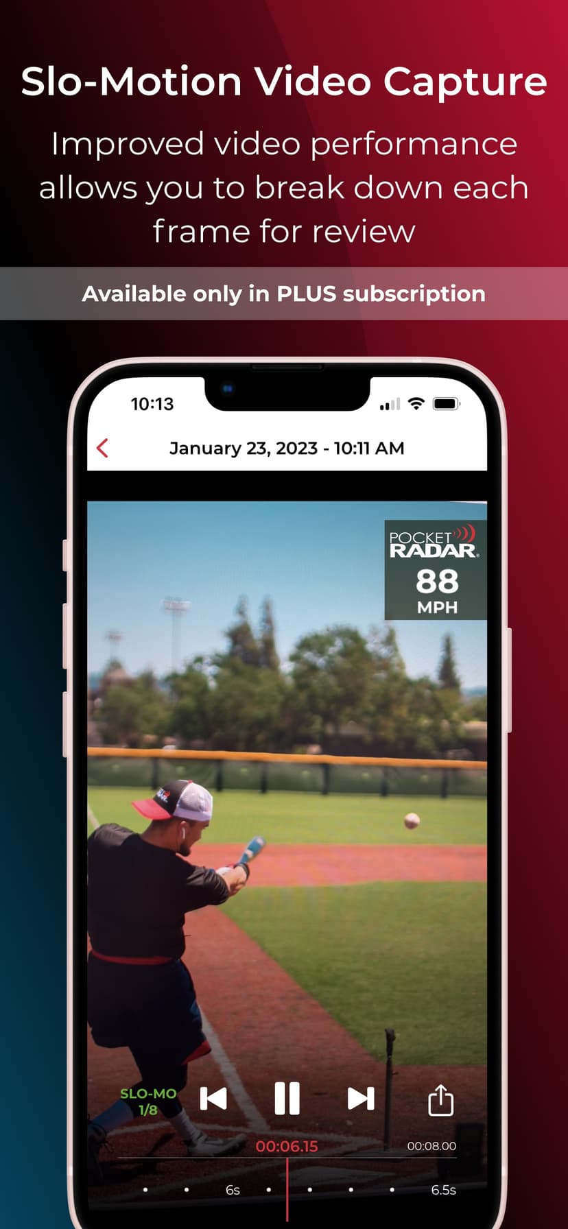 Pocket Radar® Sports screenshot 5 - screenshot