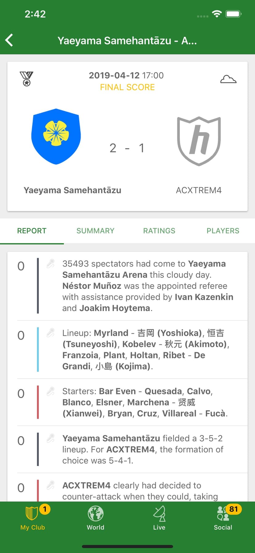 Hattrick Football Manager Game screenshot 5 - screenshot