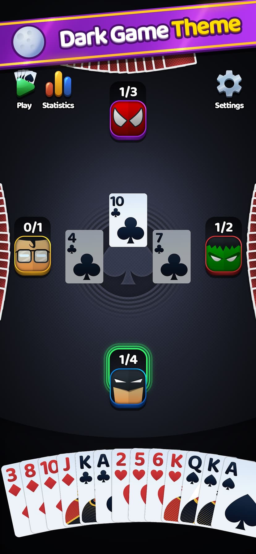 Spades Classic: US Edition screenshot 4 - screenshot