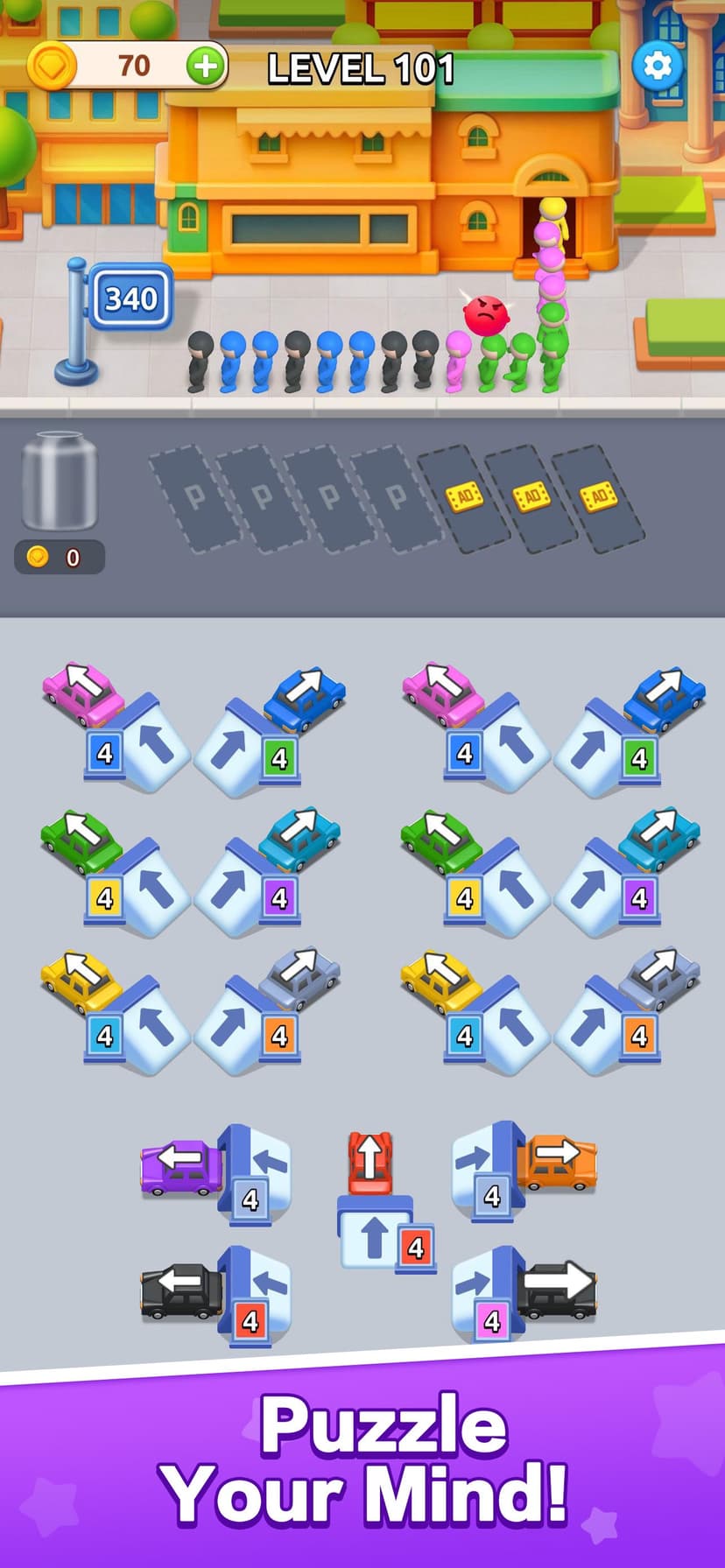 Bus Out - Traffic Escape! screenshot 3 - screenshot