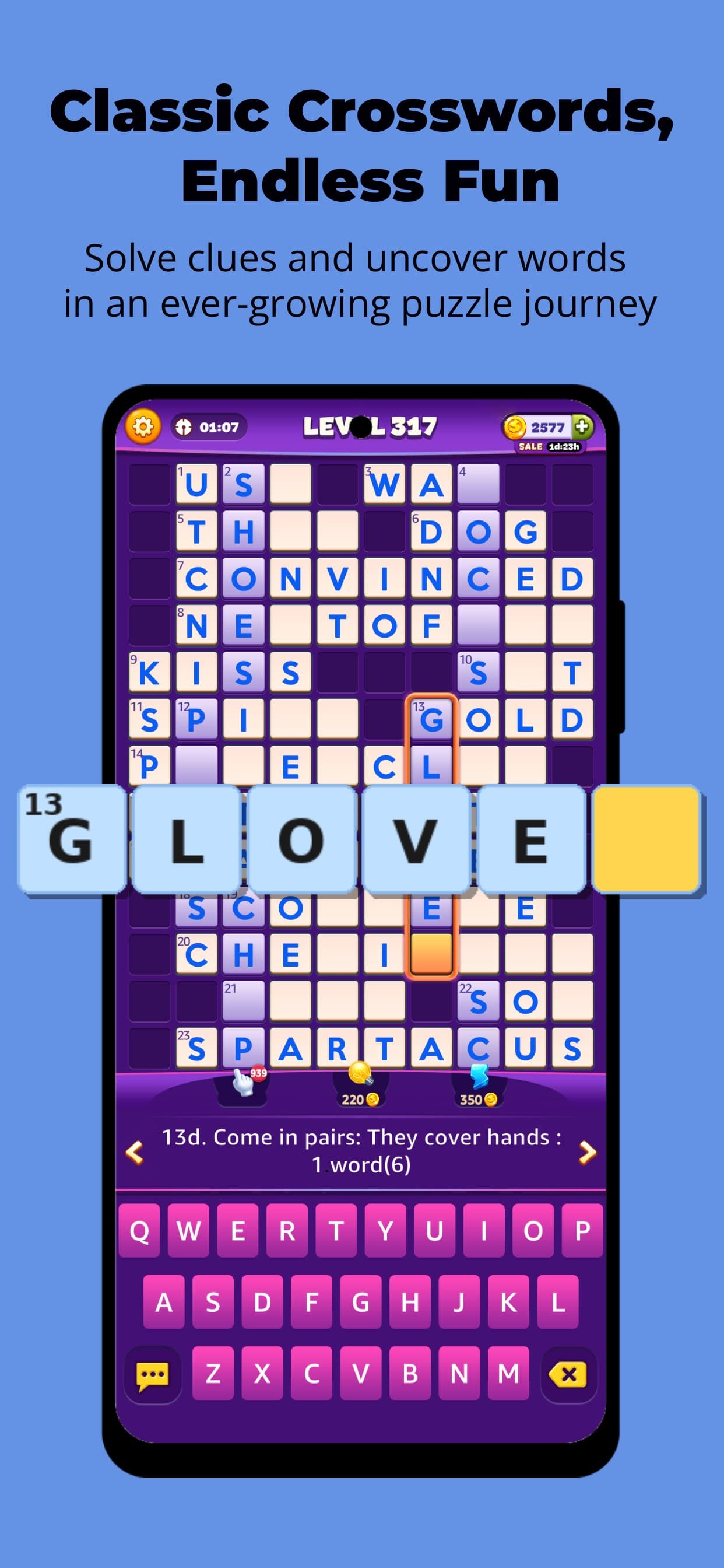 Crossword - Word Hike screenshot 2 - screenshot
