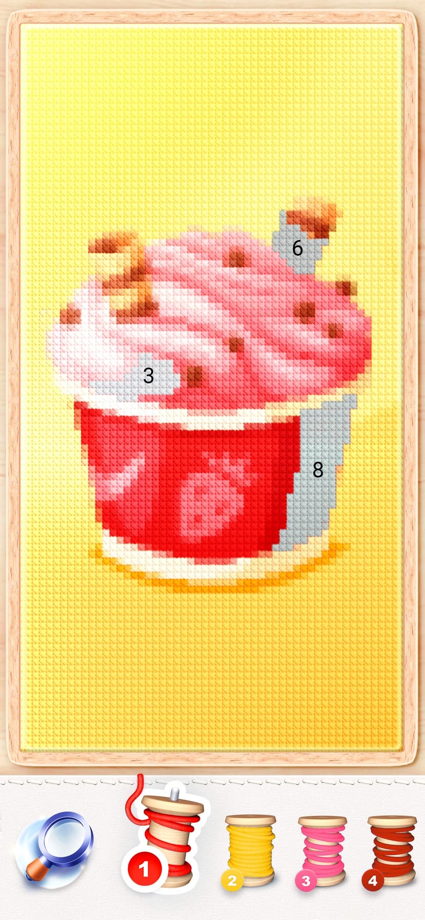 Magic Cross-Stitch: Pixel Art screenshot 2 - screenshot