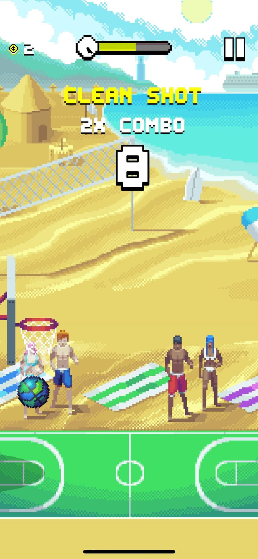 Bouncy Hoops screenshot 2 - screenshot