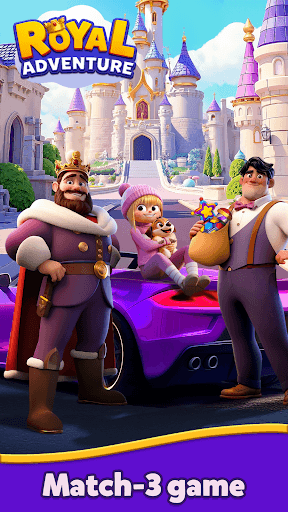 Royal Adventure - Match 3 Game screenshot 1 - screenshot