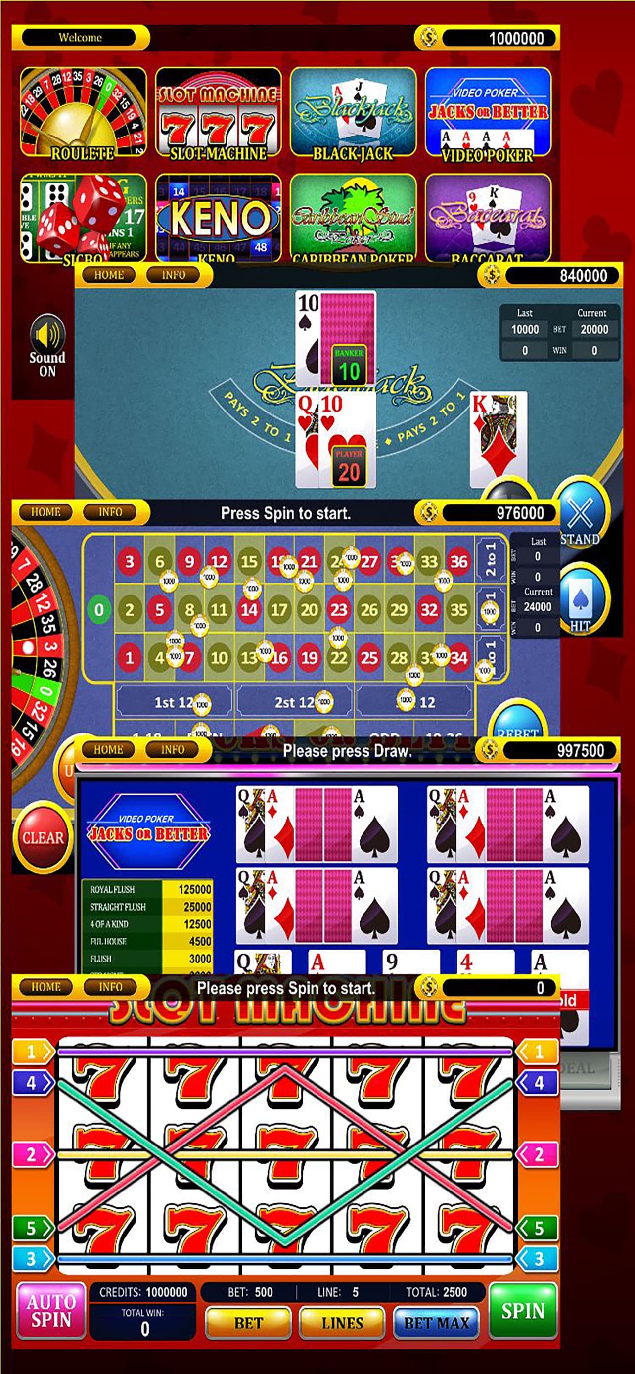 Casino Game screenshot 2 - screenshot