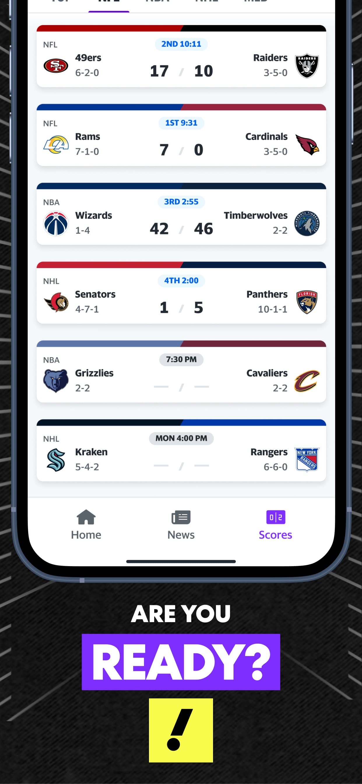 Yahoo Fantasy Sports: NBA, MLB screenshot 5 - screenshot