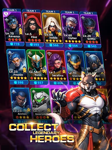 Superhero & Puzzles Match3 RPG screenshot 8 - screenshot
