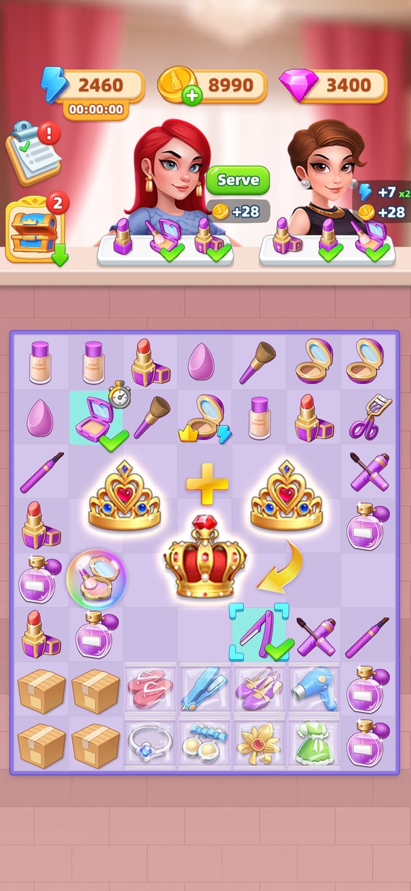 Beauty Merge - Makeup Story screenshot 5 - screenshot