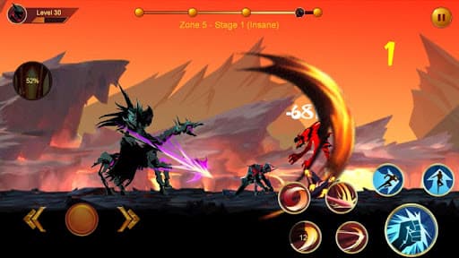 Shadow fighter 2: Ninja games screenshot 1 - screenshot