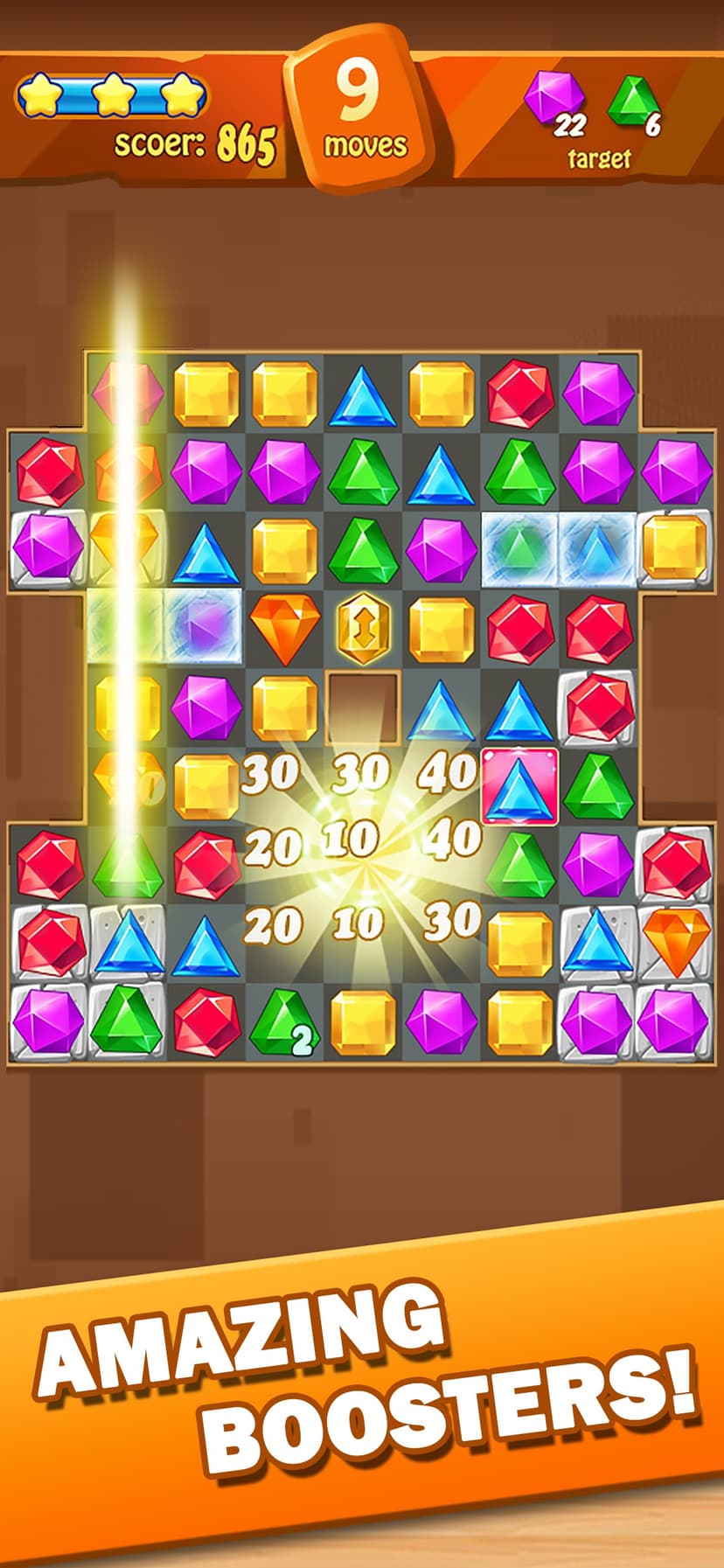 Jewel Fever - Match 3 Games screenshot 1 - screenshot