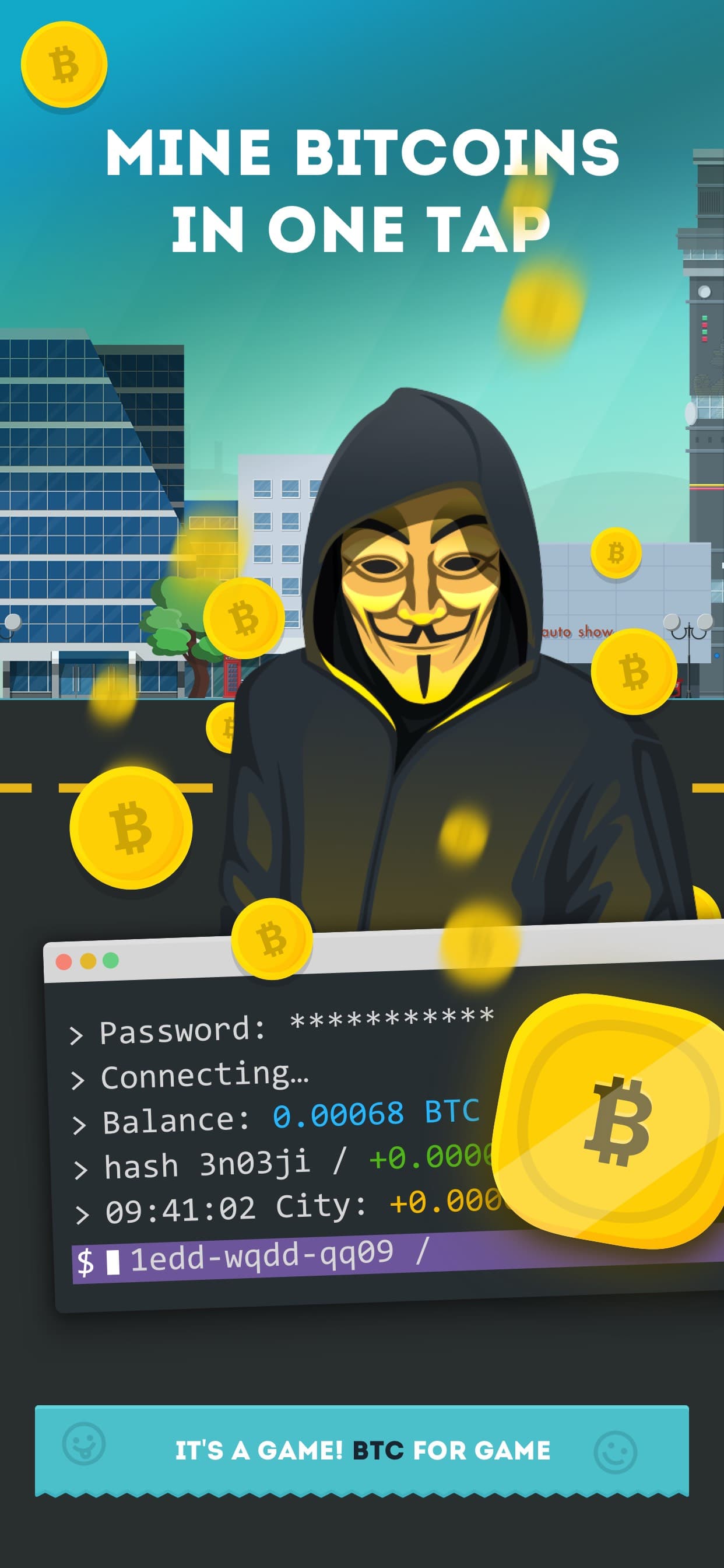 The Crypto Games: Get Bitcoin screenshot 1 - screenshot