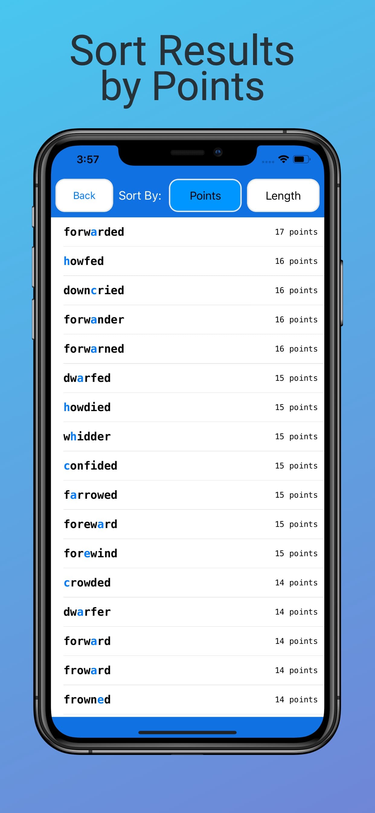 Word Cheats (for Scrabble) screenshot 3 - screenshot