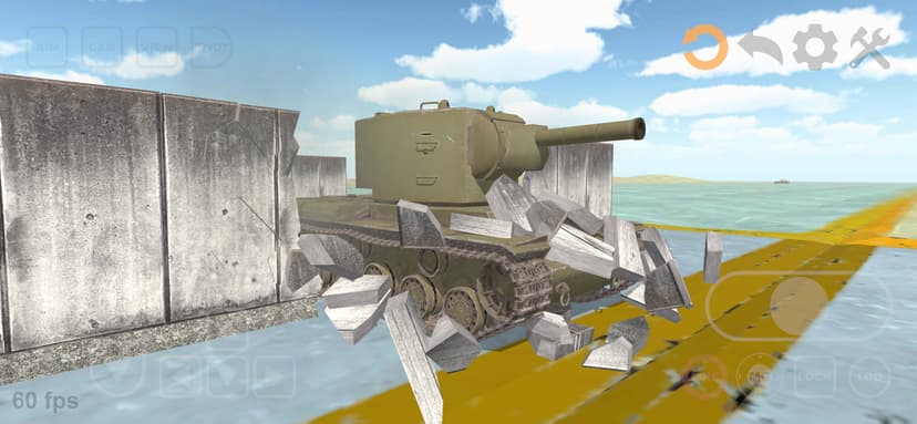 Tank Physics Mobile screenshot 1 - screenshot