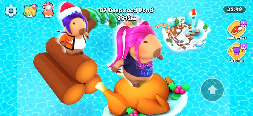 Only Parkour: Capybara Jump Up screenshot 3 - screenshot