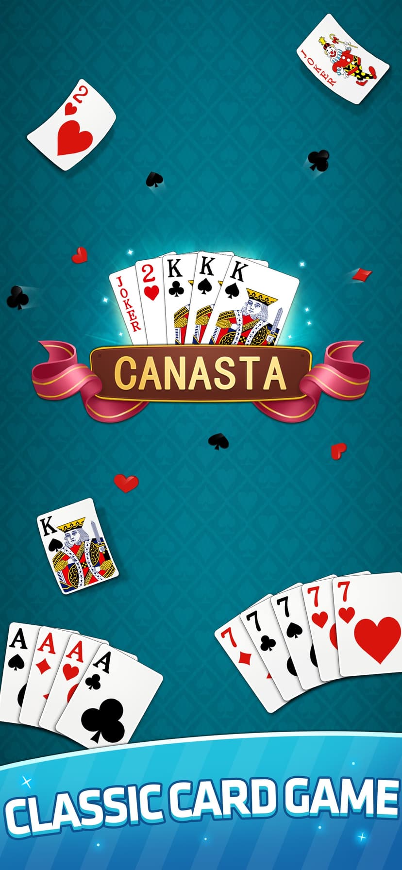 Canasta - Offline Card Game screenshot 1 - screenshot