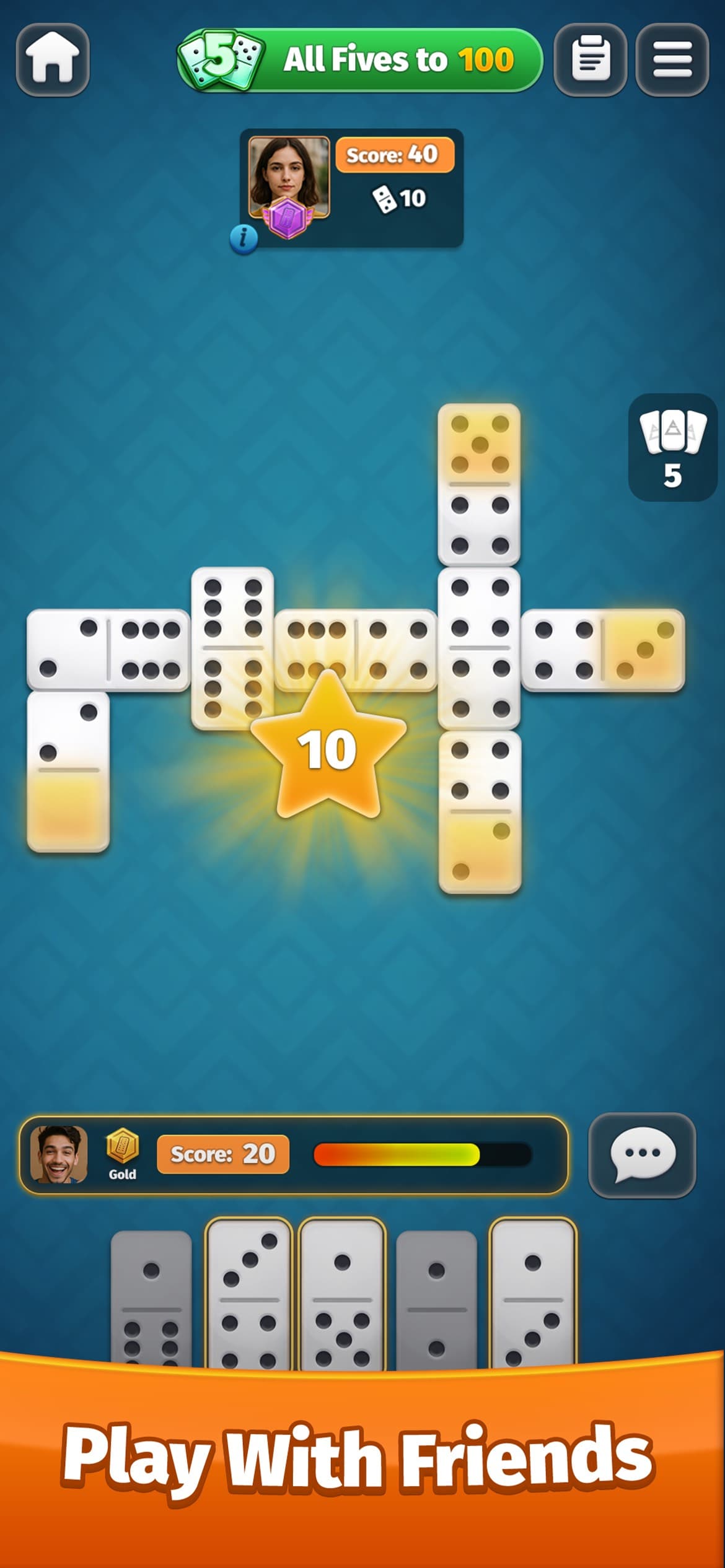 Domino online - play dominoes! screenshot 2 - screenshot