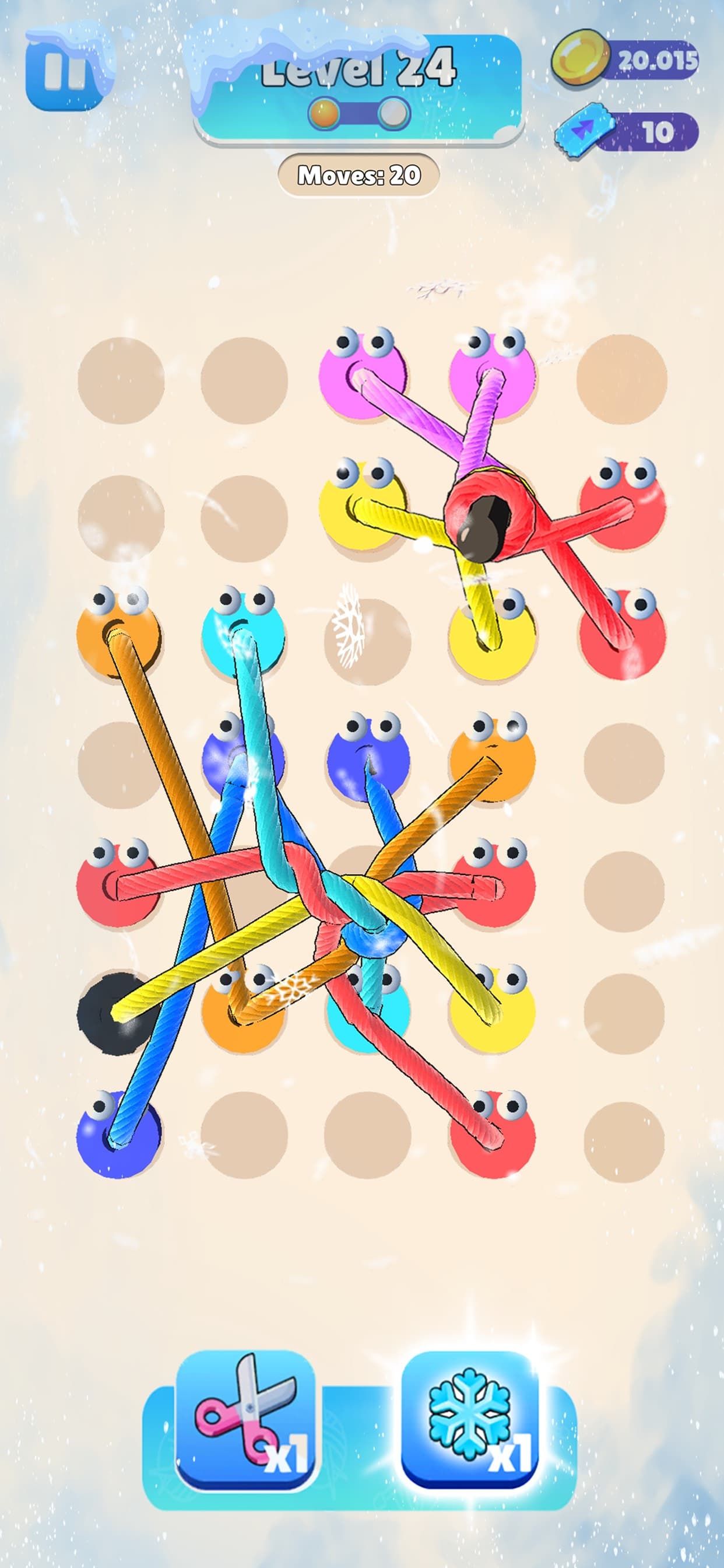 Rope Tangle 3D - Puzzle Game screenshot 4 - screenshot