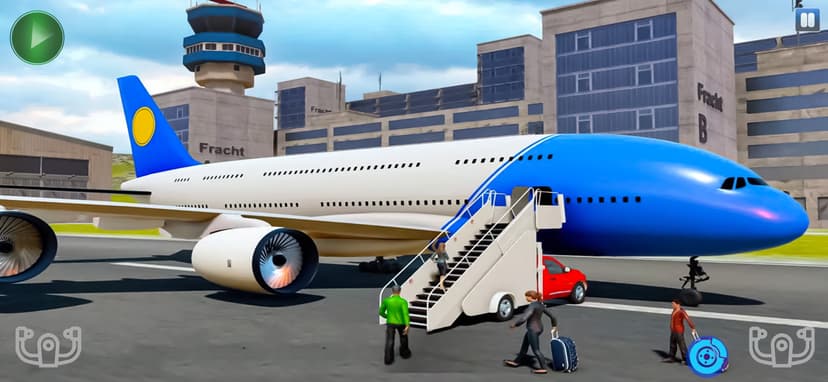Passenger Aeroplane Fly Games screenshot 4 - screenshot