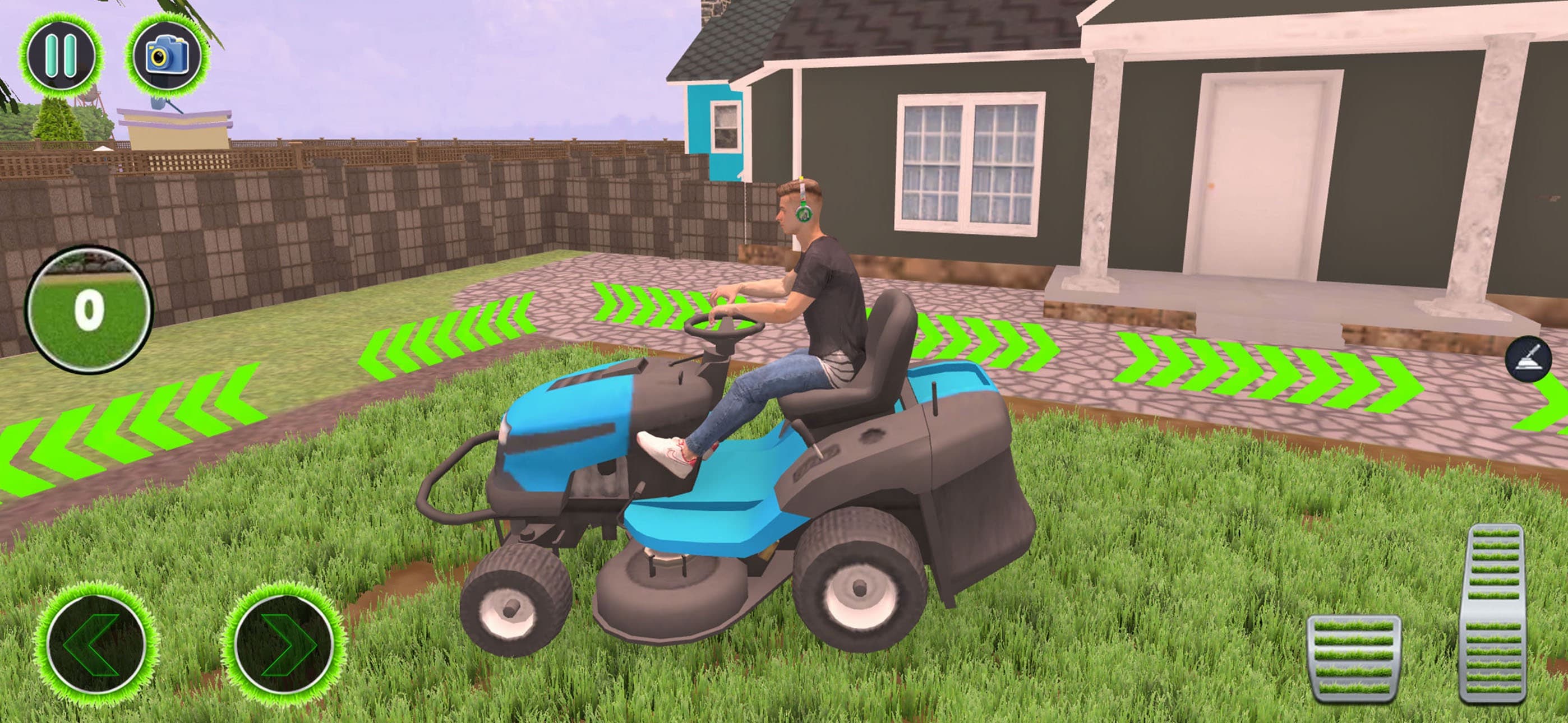 Greenup Lawn Mowing Simulator! screenshot 3 - screenshot