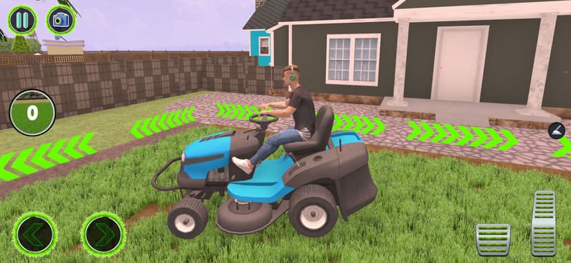 Greenup Lawn Mowing Simulator! screenshot 3 - screenshot