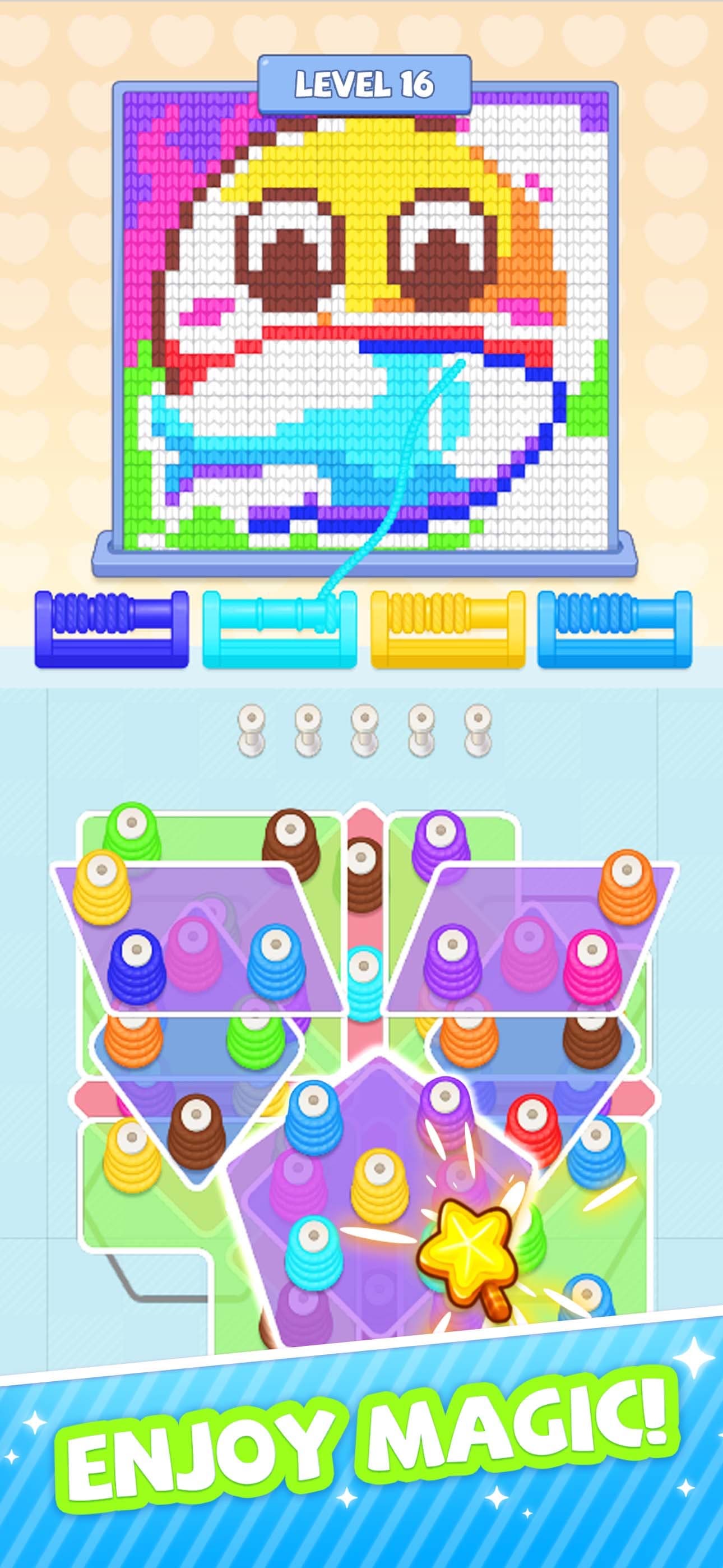 Wool Mania: Color Thread Sort screenshot 4 - screenshot