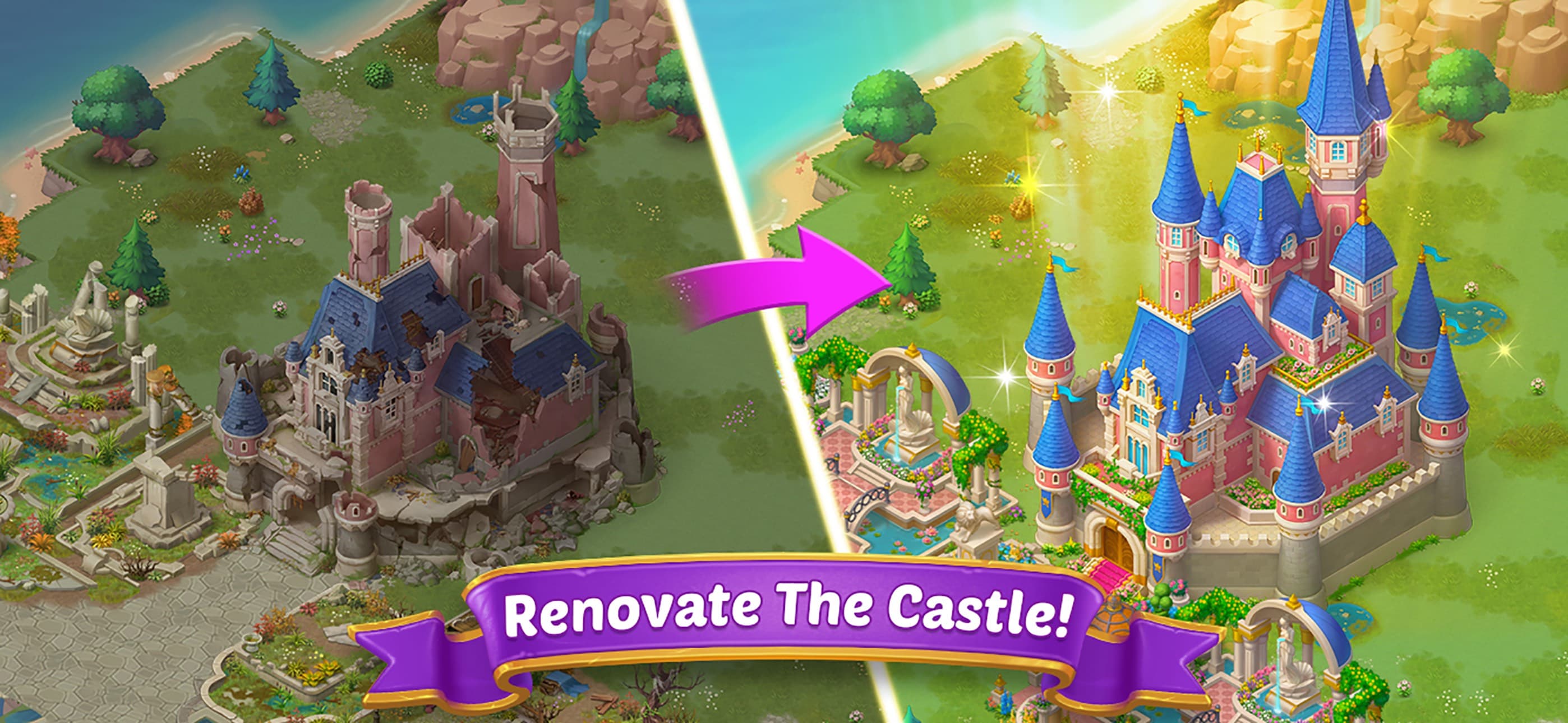 Merge Castle: Match 3 Puzzle screenshot 5 - screenshot