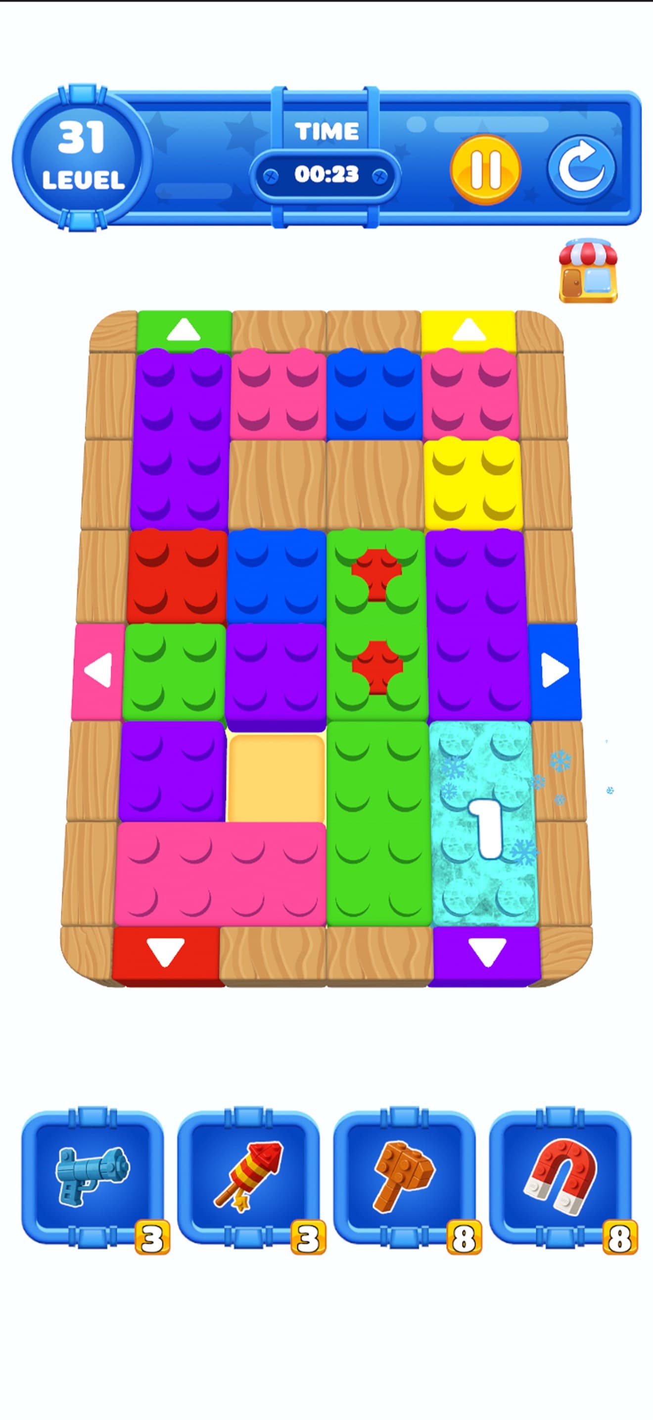 Swipe It: Board Wooden Puzzle screenshot 1 - screenshot