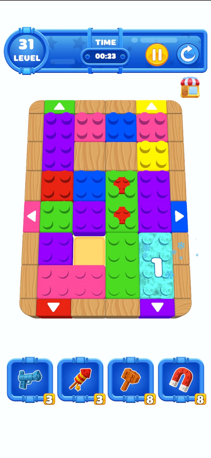 Swipe It: Board Wooden Puzzle screenshot 1 - screenshot